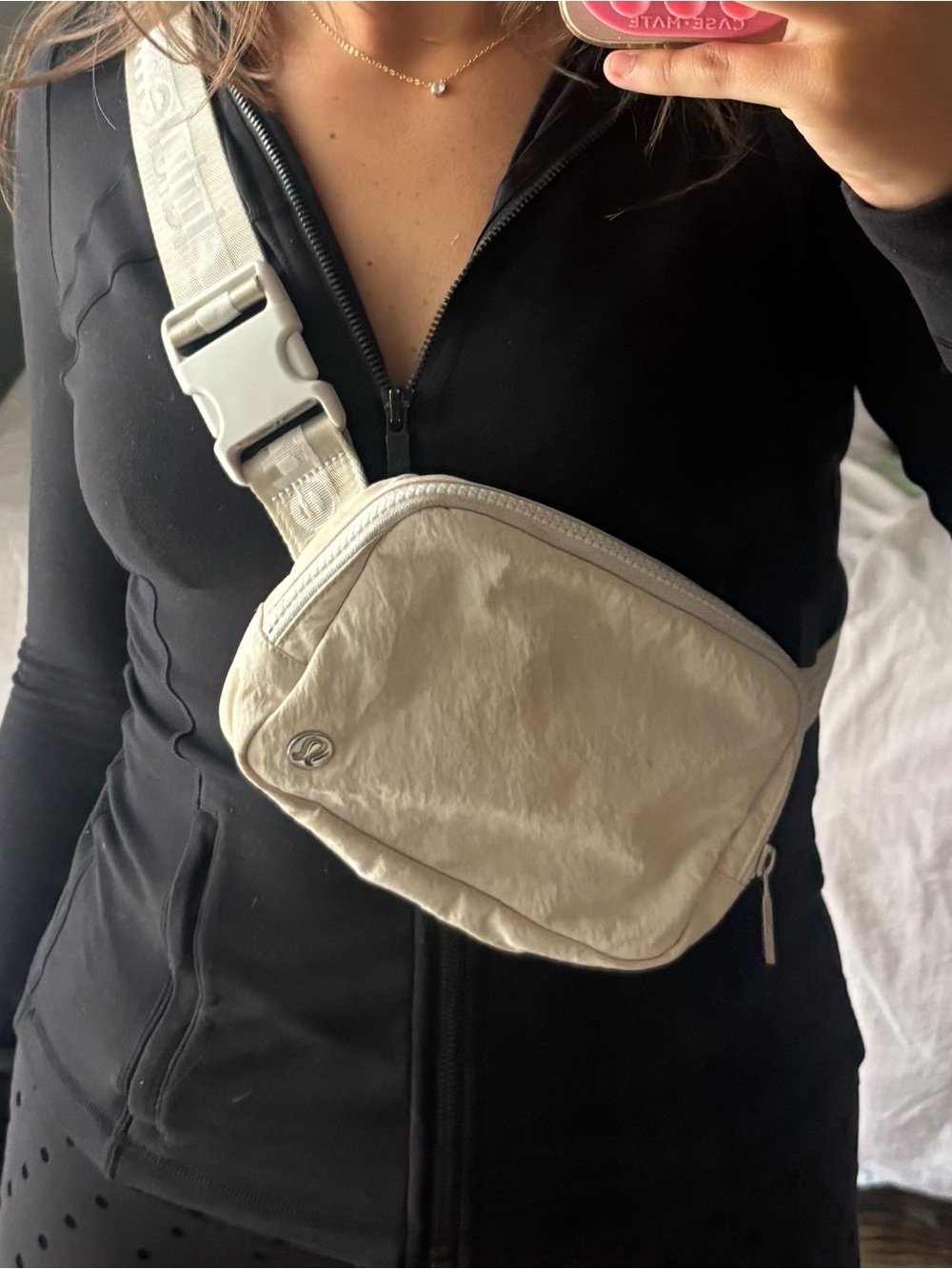 White Lululemon Everywhere Belt Bag